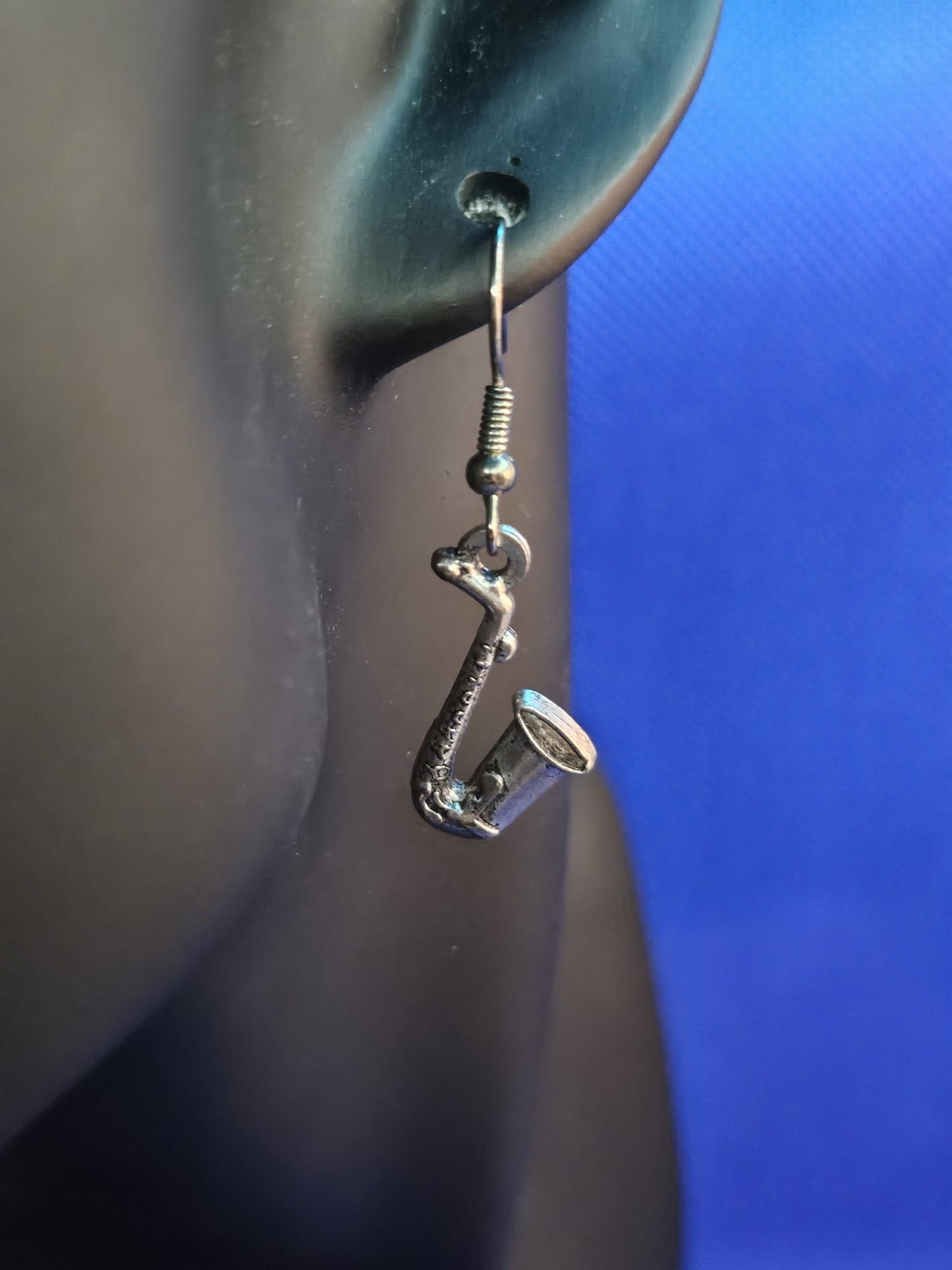 Saxaphone Hook Earrings