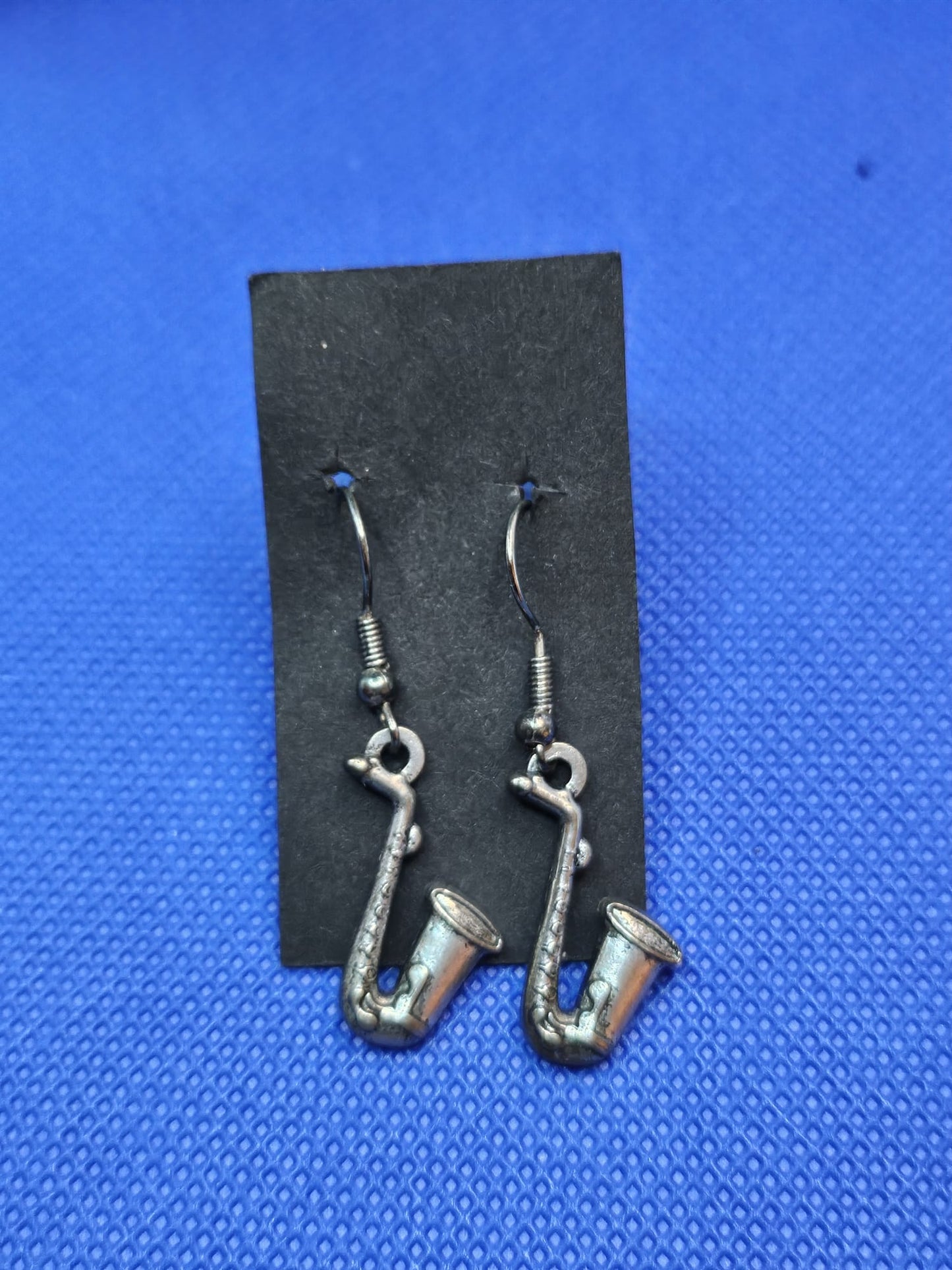 Saxaphone Hook Earrings